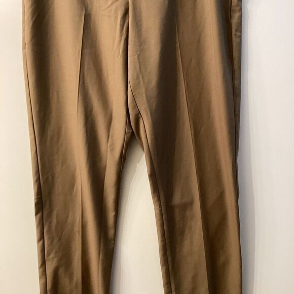 Collusion Brown Slim Tailored Trousers Pants - Picture 5 of 12